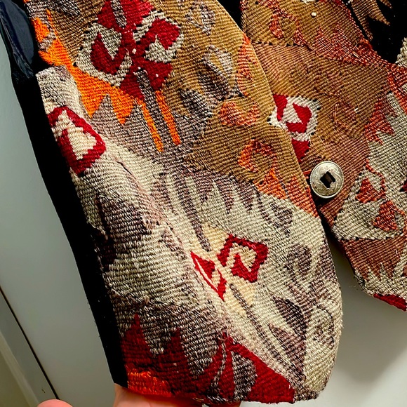 Tapestry wool vest Matt Camron - Picture 4 of 6